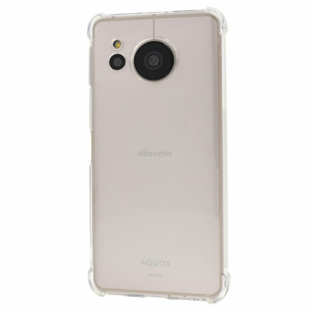 AQUOS sense8 SH-54D/SHG11/SH-M26用 耐衝撃クリアケース_画像4