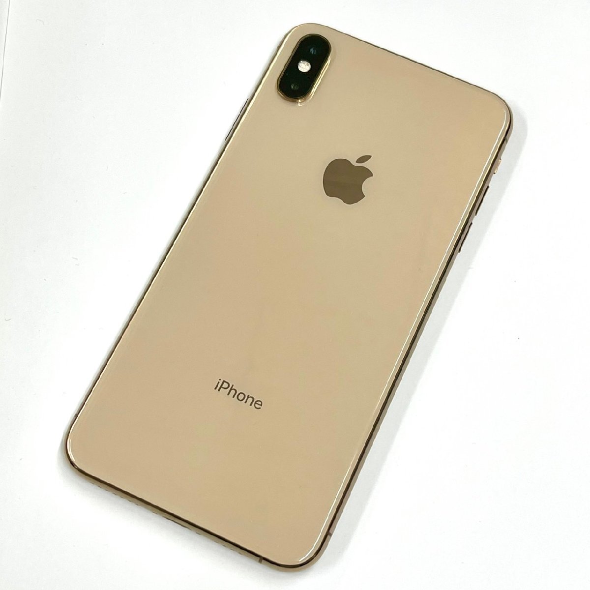 【中古/ジャンク】SoftBank iPhoneXS Max 64GB ゴールド 赤ロム保証 【送料無料/名古屋大須店】の画像1