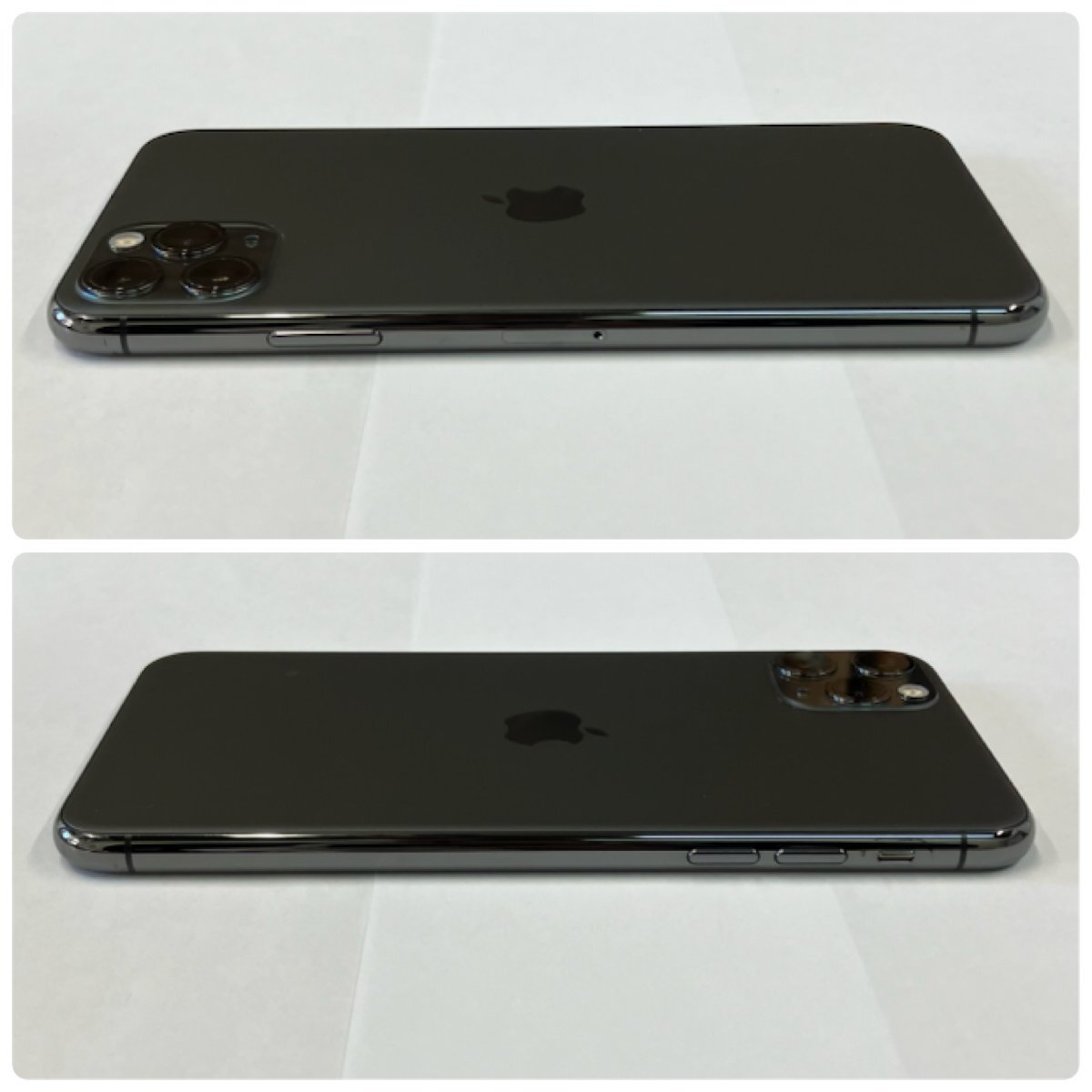 【送料無料/中古美品】SIMフリー SoftBank iPhone11 Pro Max 256GB スペースグレイ MWHJ2J/A 〇判定 SIMロック解除済み【四丁目店】_画像5