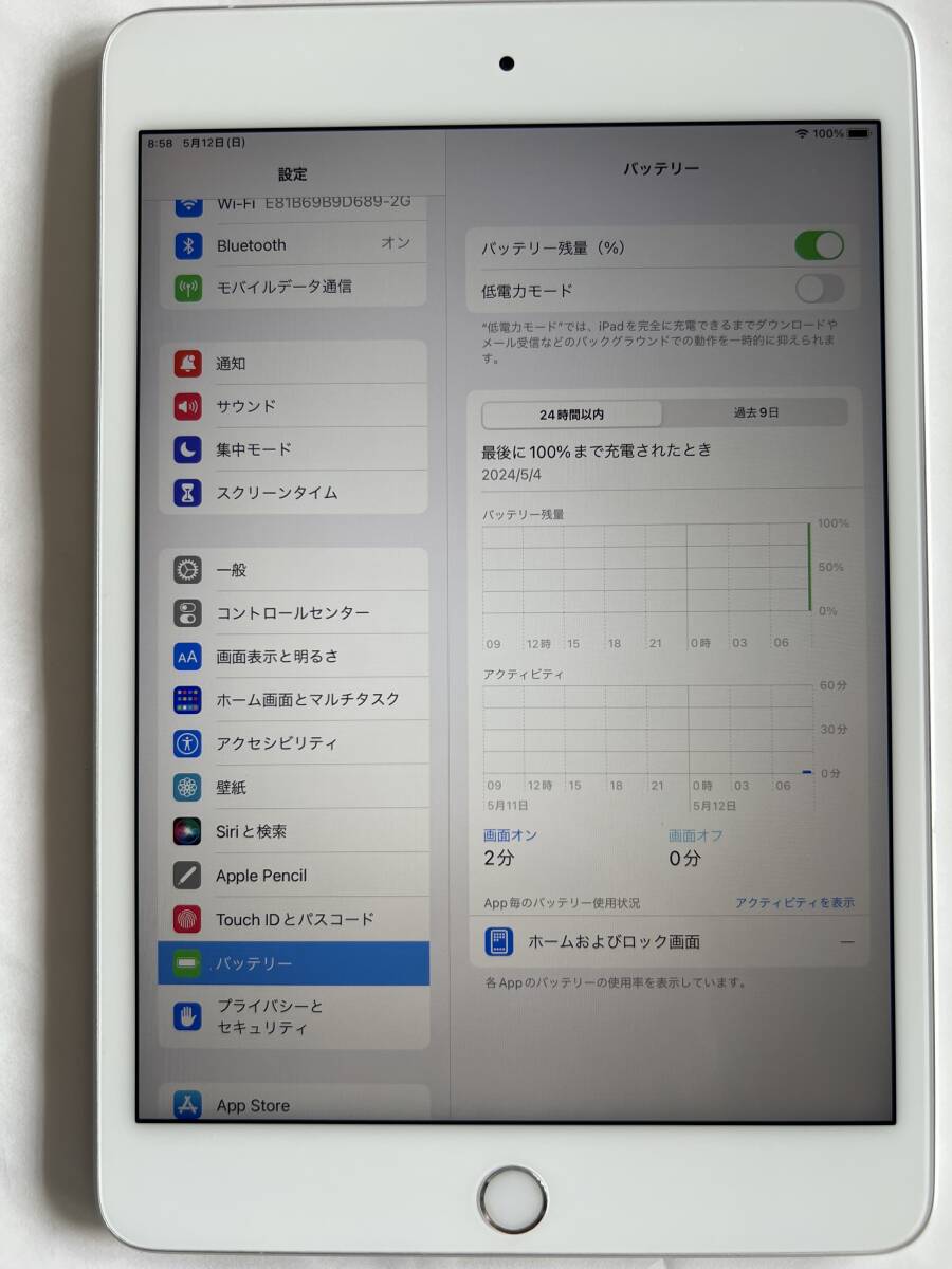 IPad Mini 5 WiFi + Cellular 64GB Silver_画像3