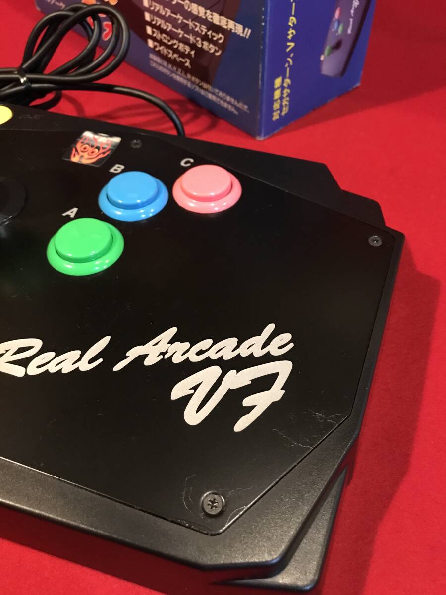 A7800●リアルアーケードVF Real Arcade VF バーチャファイター2に最適 HORI HSS-09 セガサターン/Ｖサターン/HIサターン 動作未確認_画像7