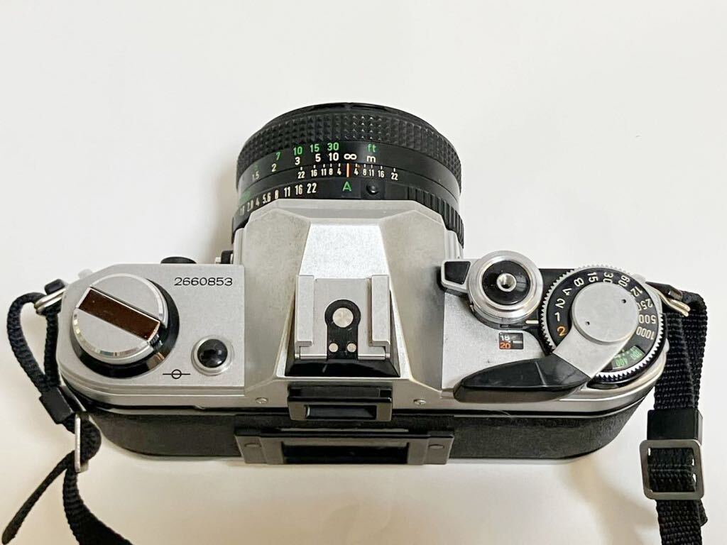 【RE-8】シャッターOK☆Canon キャノン 一眼レフフィルムカメラ AE-1 +レンズ:FD 50mm 1:1.8 No.2660853/ヤマト60s_画像6