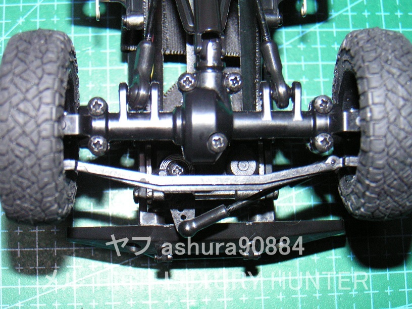 3DプリンタPLA+ ミニッツ 4×4 サーボホーン4穴+2mm厚 京商 Kyosho Mini Z 4x4_画像6