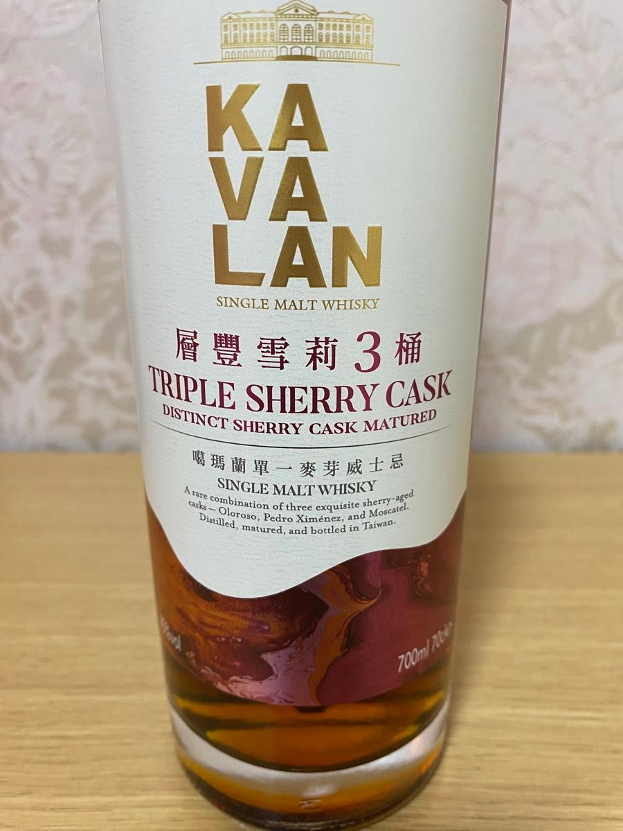 ●GW特売 カバラン・シングルモルト トリプルシェリーカスク(並行輸入/箱付き)700ml(Alc 40度) 1本