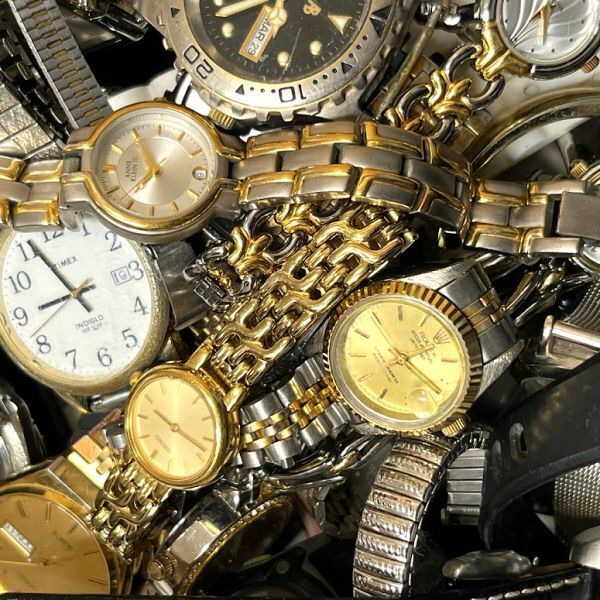 1円～！ 腕時計 大量 100点以上 4㎏超 まとめ売り ジャンク メンズ レディース SEIKO セイコー シチズン ゴールド 他 まとめて Watch R04の画像4