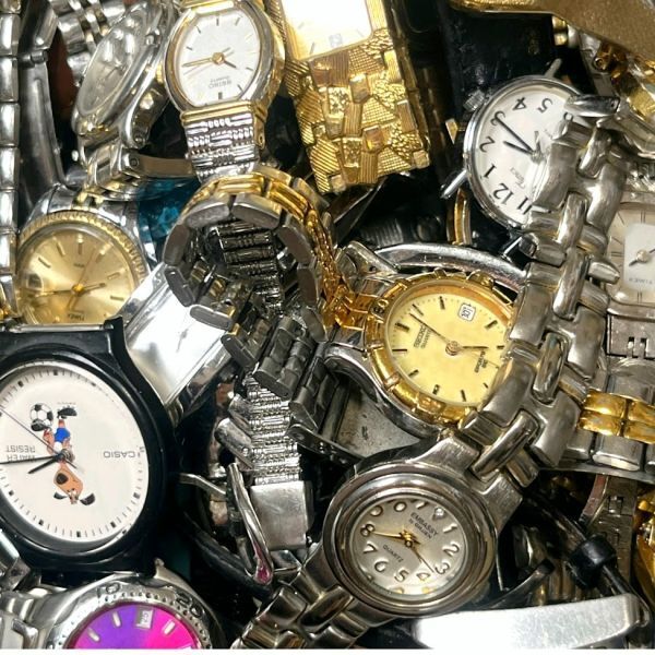 1円～！ 腕時計 大量 7㎏！ まとめ売り メンズ レディース SEIKO セイコー ウォルサム 他 おまとめ ジャンク セット Watch LOT R12_画像6