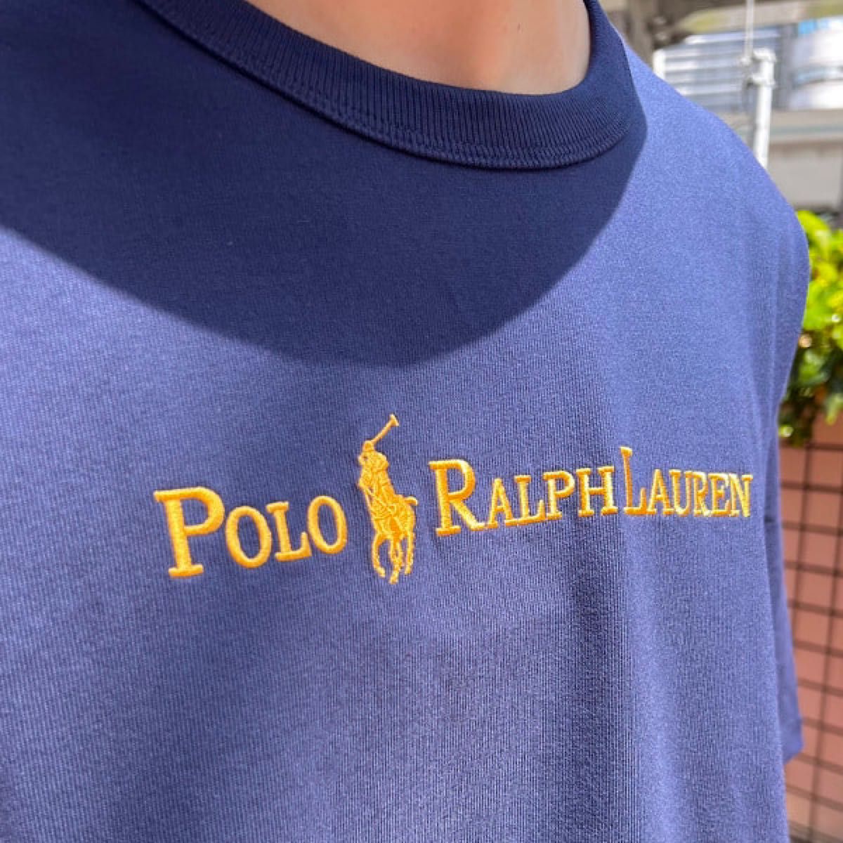POLO RALPH LAUREN for BEAMS 別注 Gold Logo T-Shirt【XL】ラルフローレン×ビームス