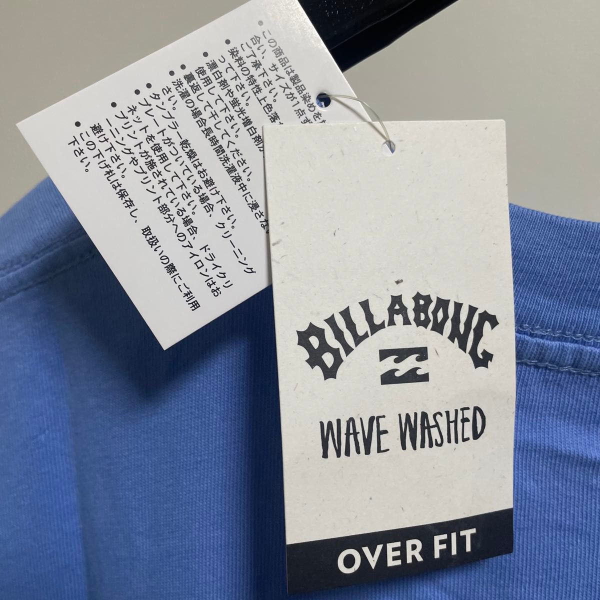 RHC × BILLABONG Logo Tee【L】ロゴティー 半袖Tシャツ ブルー ビラボン ロンハーマン 別注 ポケットT