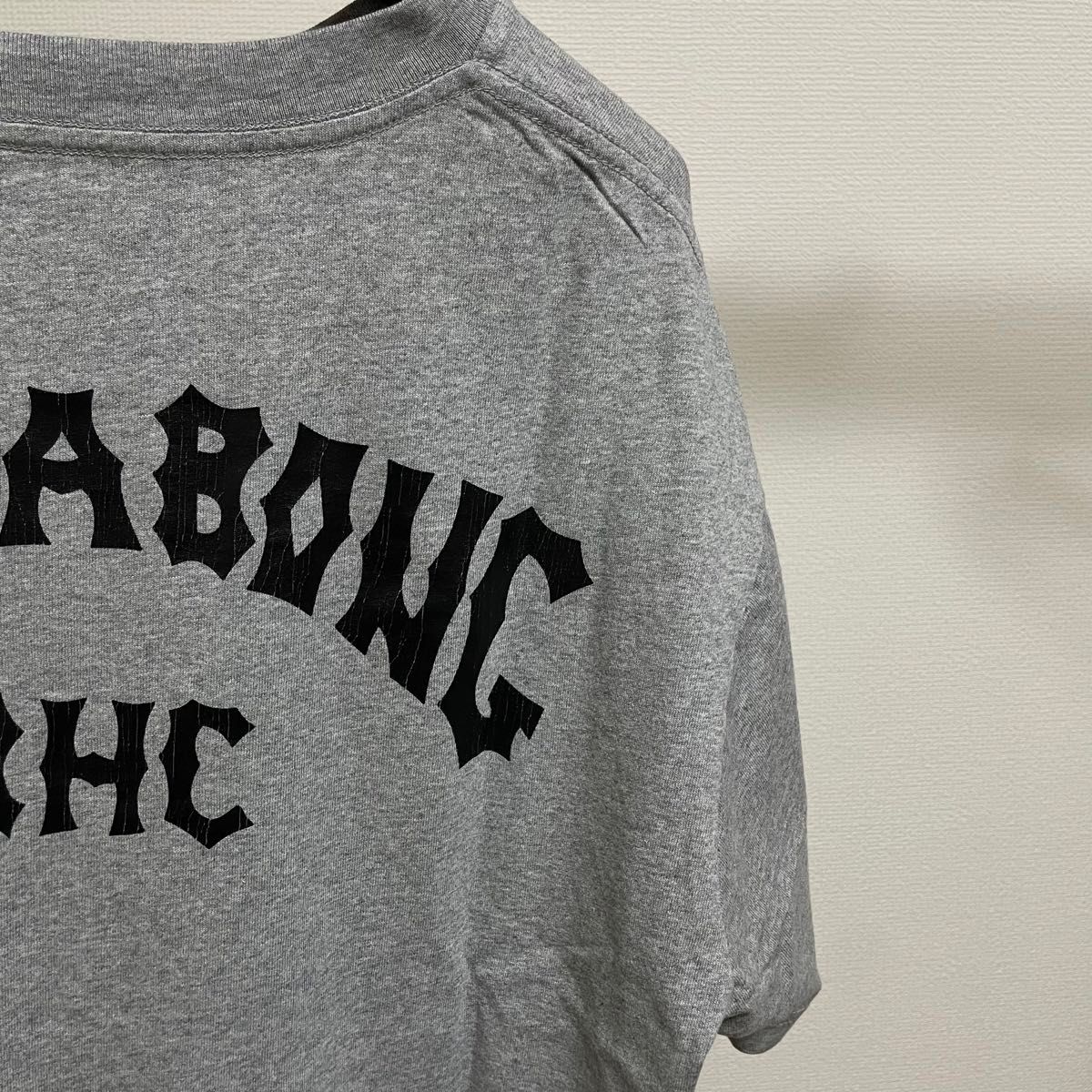 RHC × BILLABONG Logo Tee【XL】ロゴティー 半袖 Tシャツ グレー  ビラボン ロンハーマン別注【新品】