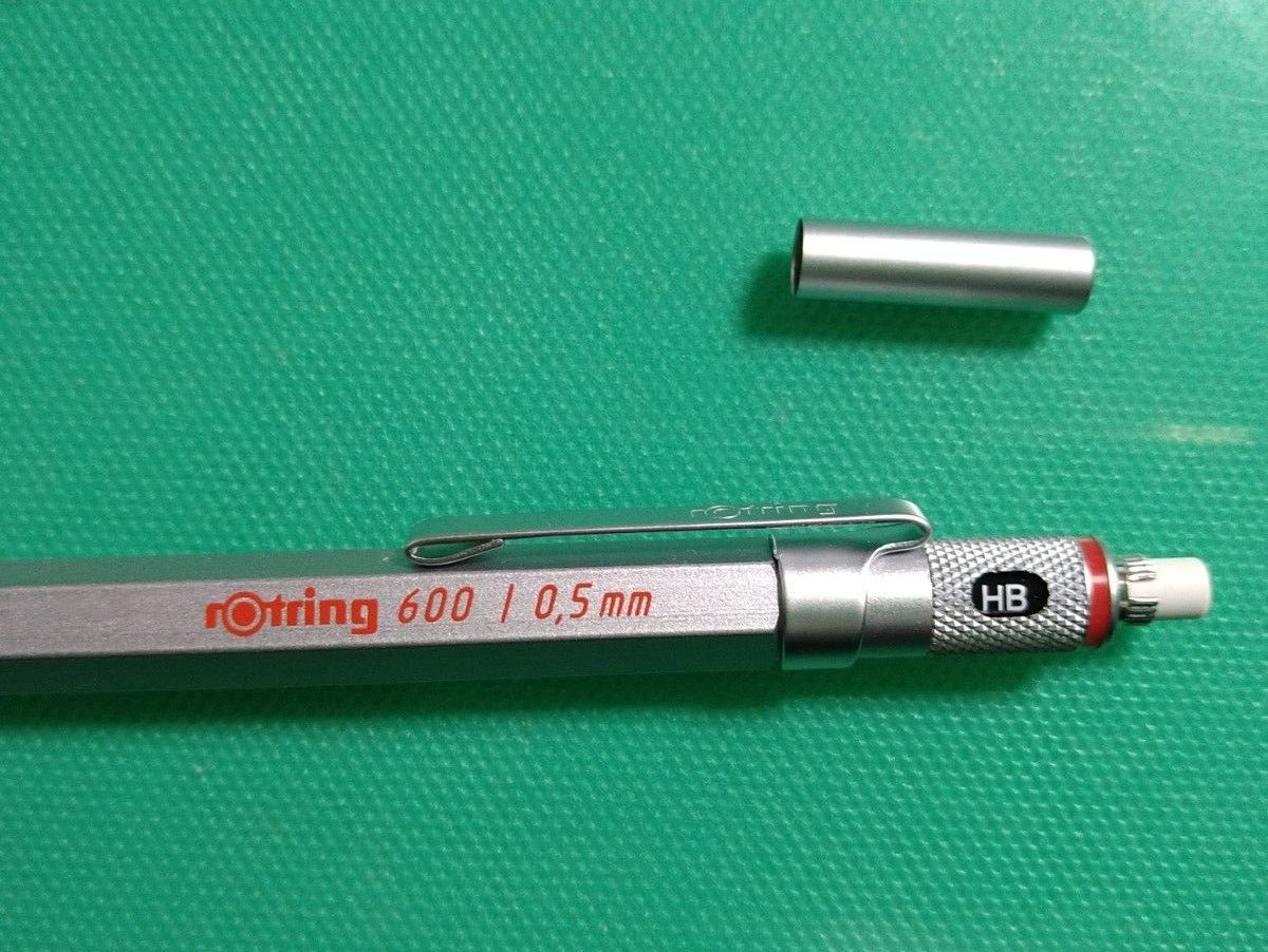 ロットリング600シリーズ 製図用シャープペンシル 0.5mm シルバー