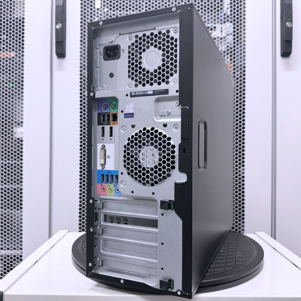 @XD1631 良品特価 HP Z240 Tower WorkStation Xeon E3-1270v5 4コア8スレ メモリ32G M2.SSD-500G HDD-4TB Quadro P400 Win11Pro64Bit_画像2