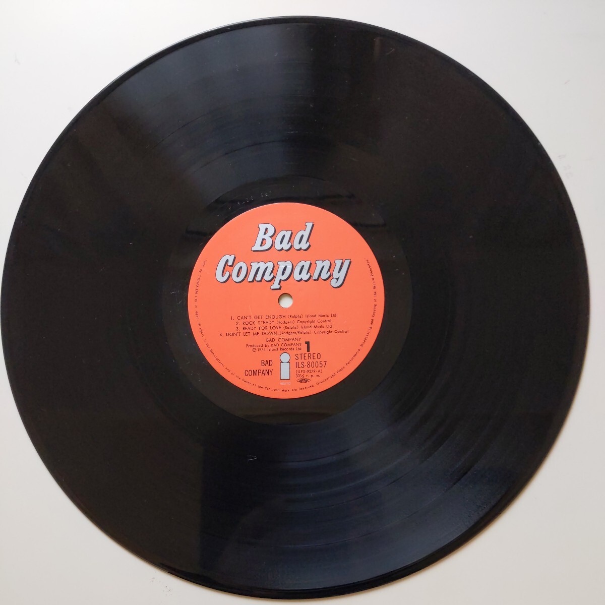 Bad Company Bad Company / バッド・カンパニー帯付き 中古レコード アナログ LP_画像8