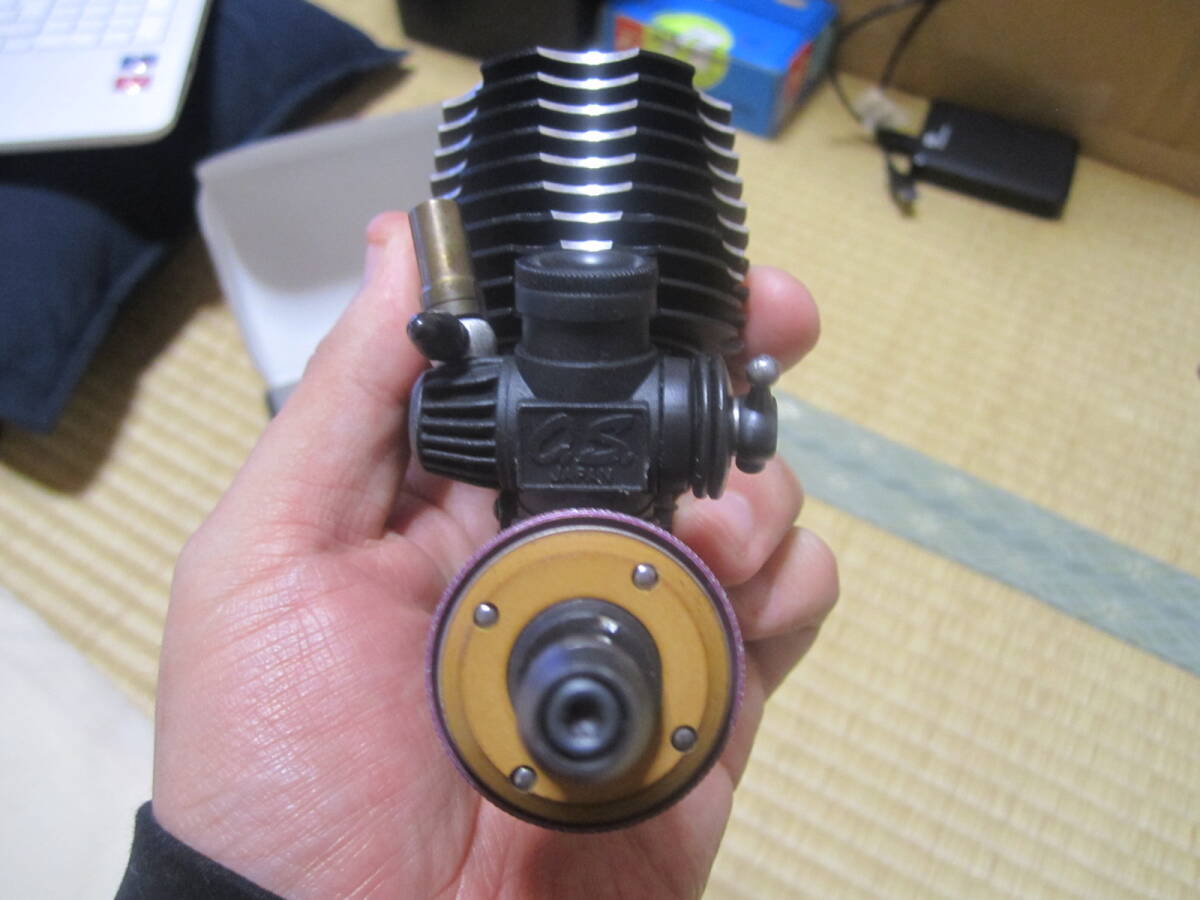 ZAC OS 12TZ5 エンジン & ZAC ハイパワーマフラー (新品) 41500円 (税 送料別の品) ハイパフォーマンス GP RC ENGINE MADE IN JAPAN コンボ