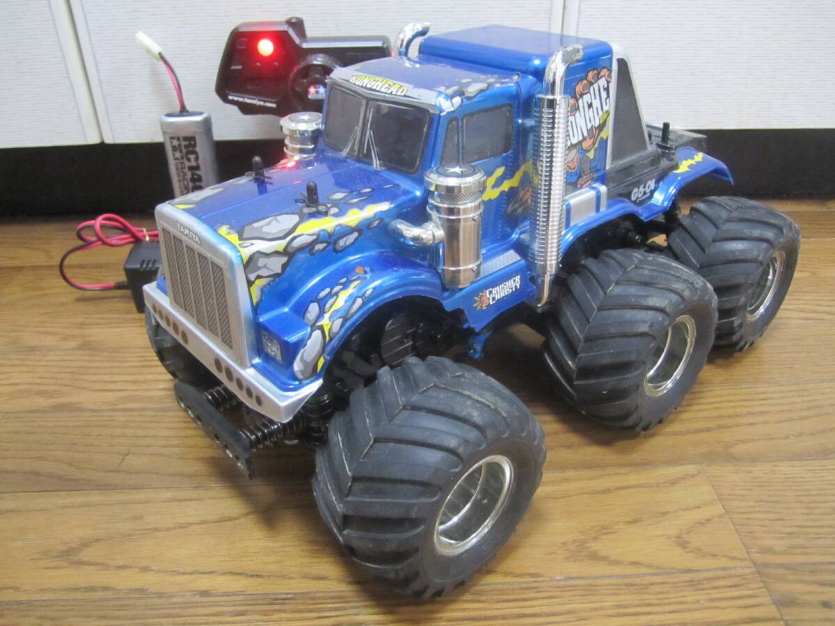 1/18 EP RC コングヘッド 6×6 G6-01 シャーシ すぐ遊べる全部セット 巨大ラジコン KONGHEAD TAMIYA 現行 2.4G SAVOX 防水デジタルサーボ_お渡しする物