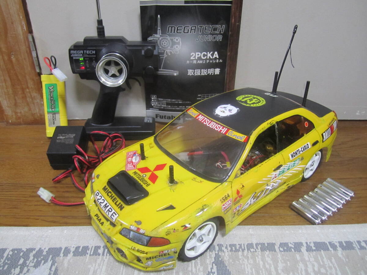 早割切符 1/10 RC TT すぐに遊べる全部セット ランサーエボリューション 田宮模型