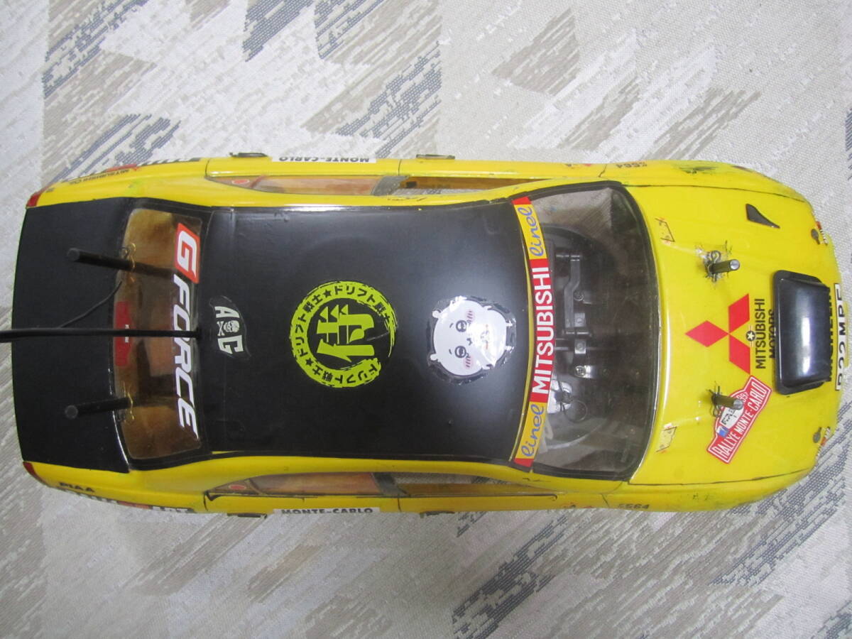 楽天 送料無料にならない 1/10 RC TT すぐに遊べる全部セット ランサーエボリューション 田宮模型