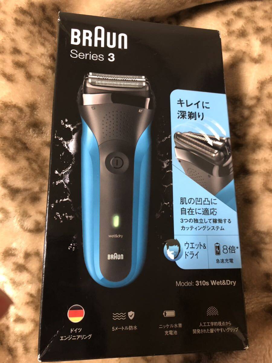 BRAUN ブラウン 電気シェーバー 310s 新品_画像1