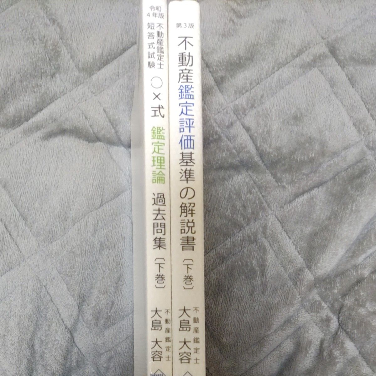 令和4年版　不動産鑑定士短答式試験○×式鑑定理論過去問集（下巻）　不動産鑑定評価基準の解説書（下巻）　2冊セット 