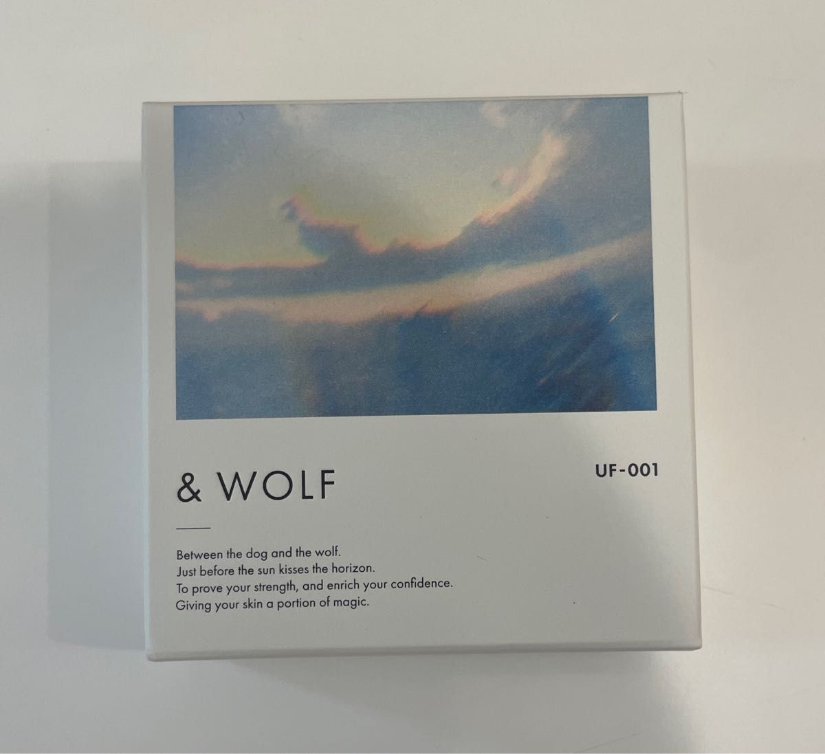 & WOLF Nオーガニック UVセラムリキッドファンデーション  UF001