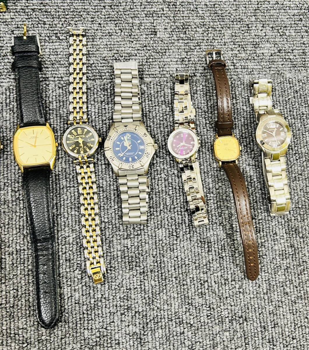 【MIA111011SH】1円スタート 時計おまとめ 腕時計 置時計 SEIKO CITIZEN メンズ レディース カジュアル 長期保管品 現状品の画像8