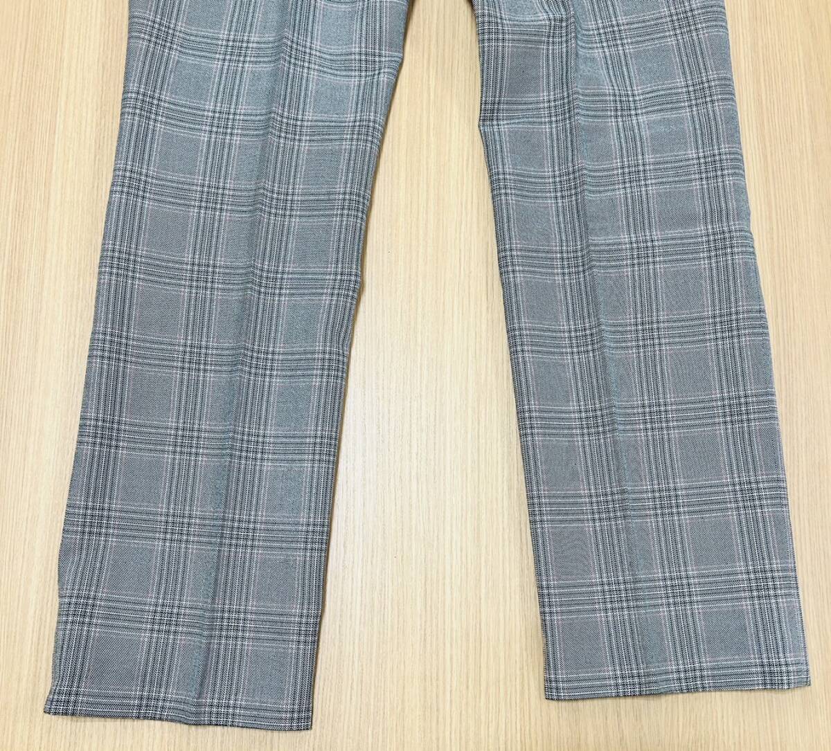 [MIA11381SH]1 jpy start Gucci Gucci check pants tiger u The - bottoms declared size 46R casual long-term keeping goods present condition goods 