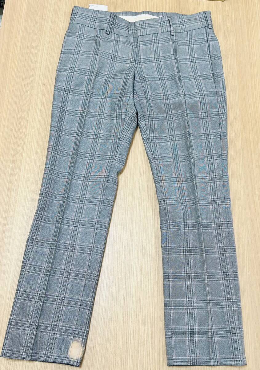 [MIA11381SH]1 jpy start Gucci Gucci check pants tiger u The - bottoms declared size 46R casual long-term keeping goods present condition goods 
