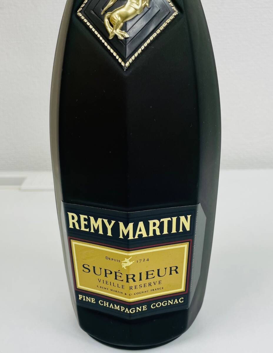 【TK13547KM】1円スタート REMY MARTIN レミーマルタン スペリオール 700ml 40度 未開栓 長期保管品 お酒 ブランデー コレクションの画像3