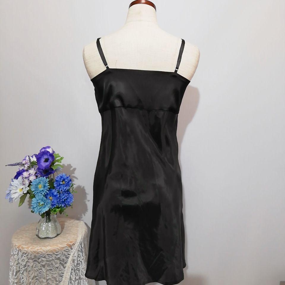 k Rune asong первоклассный прекрасный товар платье One-piece party чёрный цвет М размер 