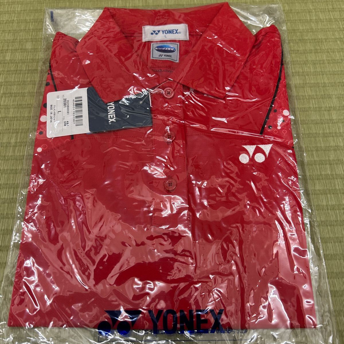  free shipping Yonex game shirt wi men's for women L size popular regular price tax included 7480 jpy. . goods stylish be leak -ru installing made in Japan new goods 