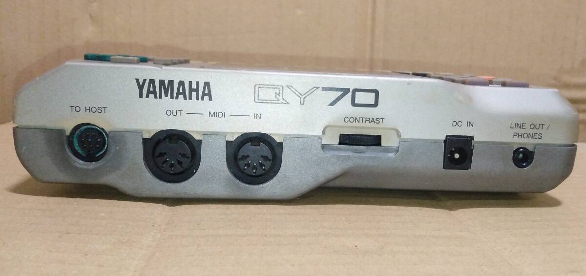 [ Junk ]YAMAHA Yamaha QY70 секвенсор ритм-бокс инструкция по эксплуатации адаптор дискета приложен 