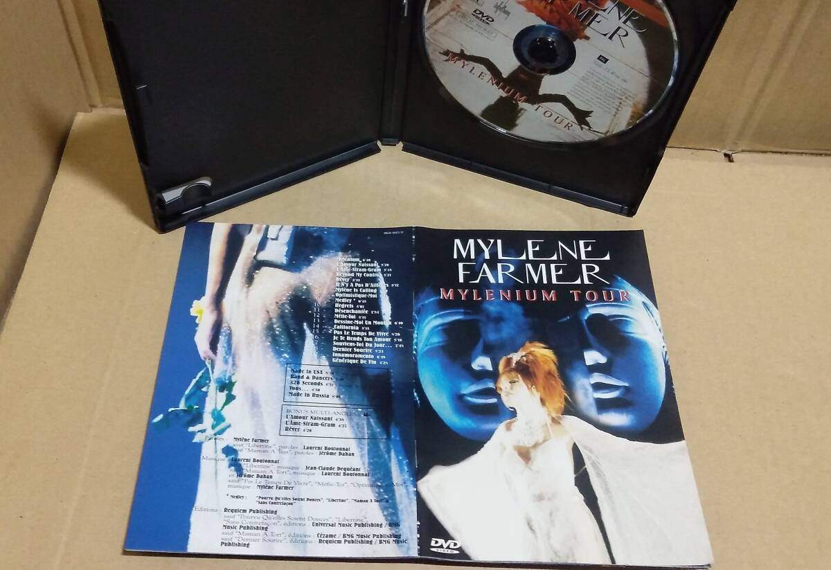 ［DVD 輸入版］Mylene Farmer ミレーヌ・ファルメール／Mylenium Tour ＊PAL方式：リージョンALL＊ 【国内プレイヤー再生不可 パソコンOK】_画像6