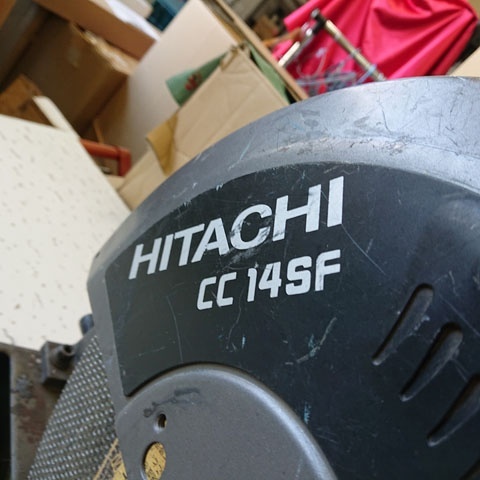 【中古現状品】日立工機　HITACHI　CC14SF　高速切断機_画像9