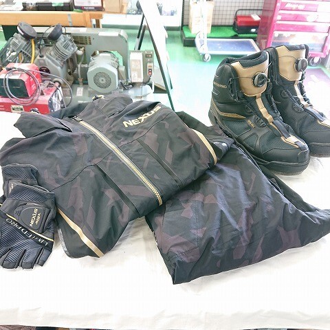 10084円 【中古現状品】SHIMANO シマノ レインスーツ NEXUS GORE 10084円 【中古現状品】SHIMANO シマノ レインスーツ NEXUS GORE