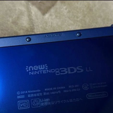 Newニンテンドー3DS 3DSLL メタリックブルー 未使用_画像3
