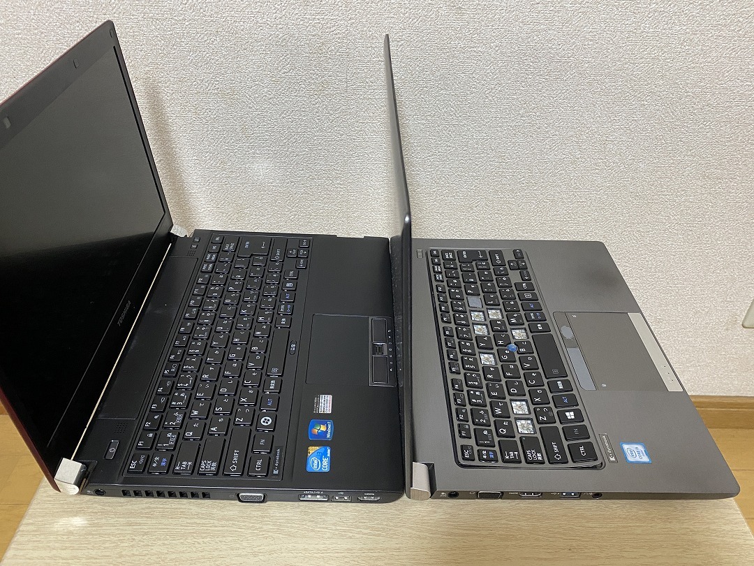 【ジャンク品】ノートパソコン pc 大量 まとめ 6台セット 東芝 dynabook PC パーツ core i7 5の画像2