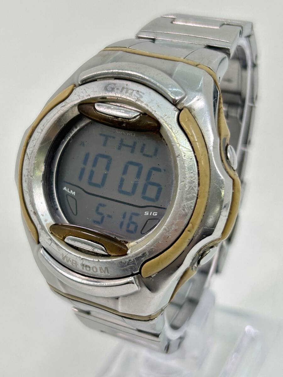 S0605-509 1894【1円スタート】腕時計　カシオ　CASIO　G-MS　MSG-151　Baby-G　デジタル　ソーラー　ヴィンテージ　メンズ_画像1