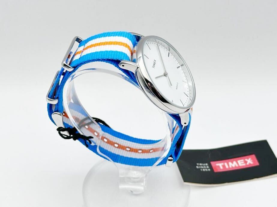 6-7 未使用 タイメックス TIMEX ウィークエンダー フェアフィールド TW2P91100 NATO ベルト アナログ 腕時計_画像3
