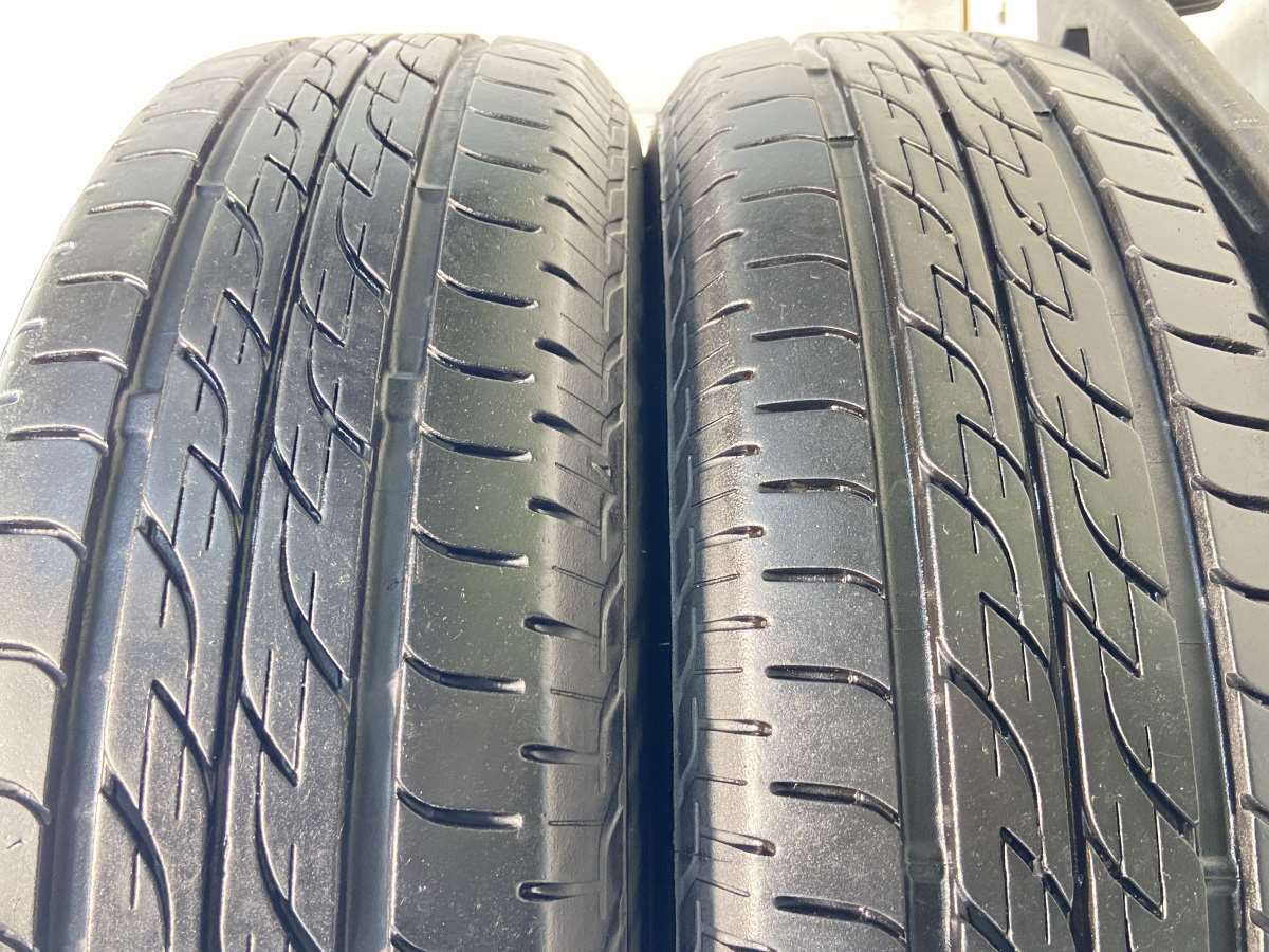 中古タイヤ サマータイヤ 2本セット 155/65R14 ブリヂストン ネクストリー_画像3