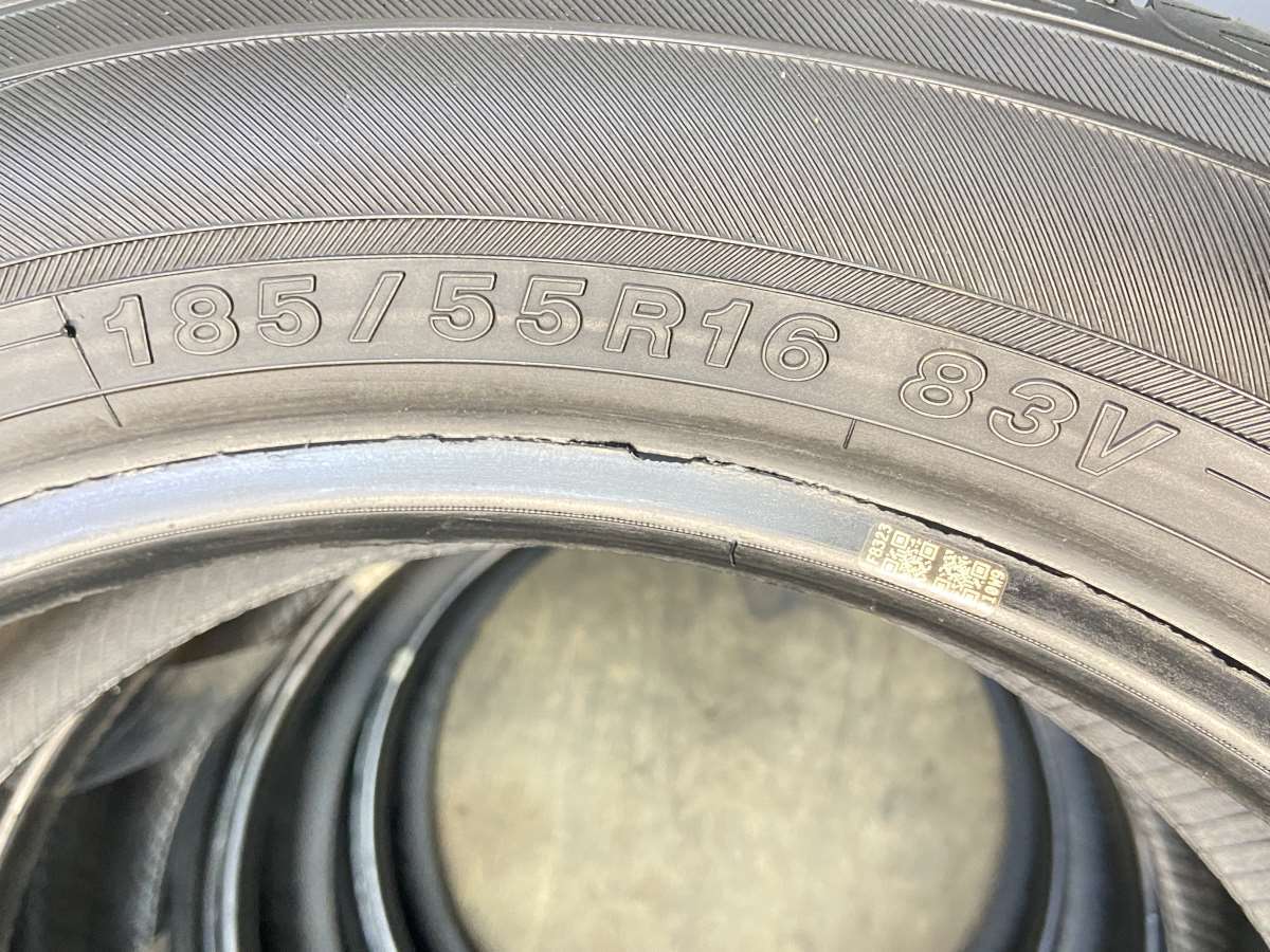 中古タイヤ サマータイヤ 4本セット 185/55R16 ヨコハマ ブルーアース_画像5