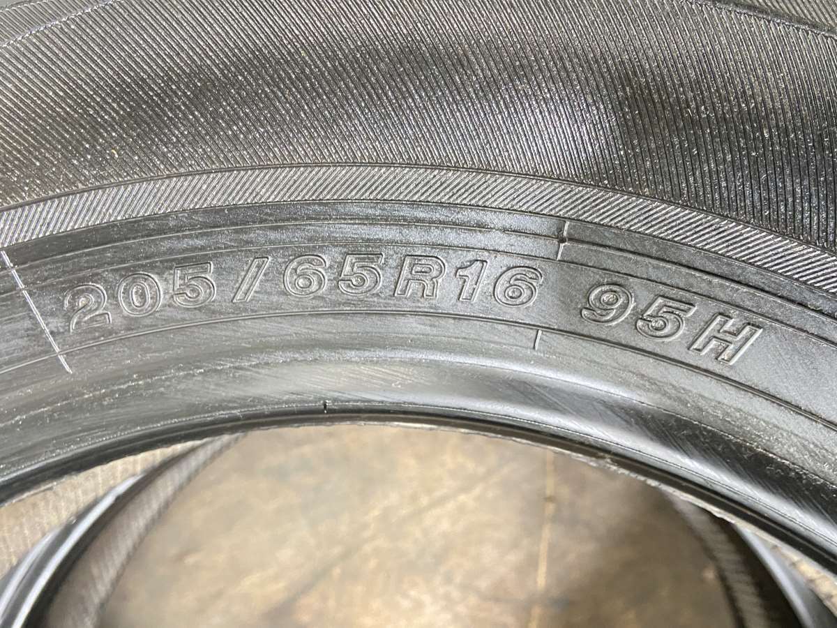 中古タイヤ サマータイヤ 2本セット 205/65R16 ヨコハマ ブルーアース_画像4