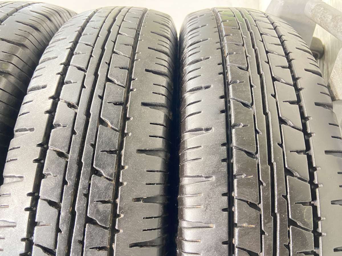 中古タイヤ サマータイヤ 4本セット 155/80R14 88/86 LT ダンロップ エナセーブ VAN01_画像3