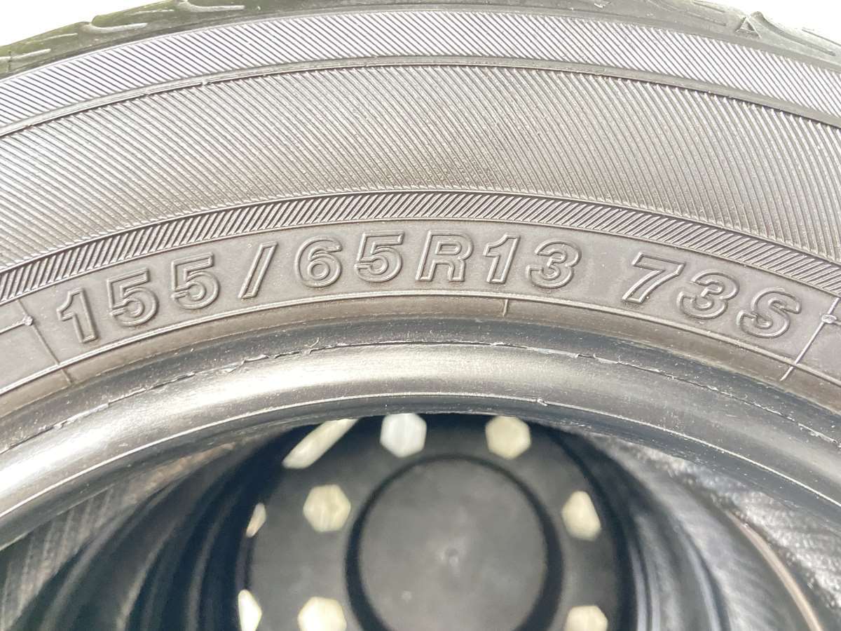 中古タイヤ サマータイヤ 4本セット 155/65R13 ヨコハマ ブルーアース_画像5