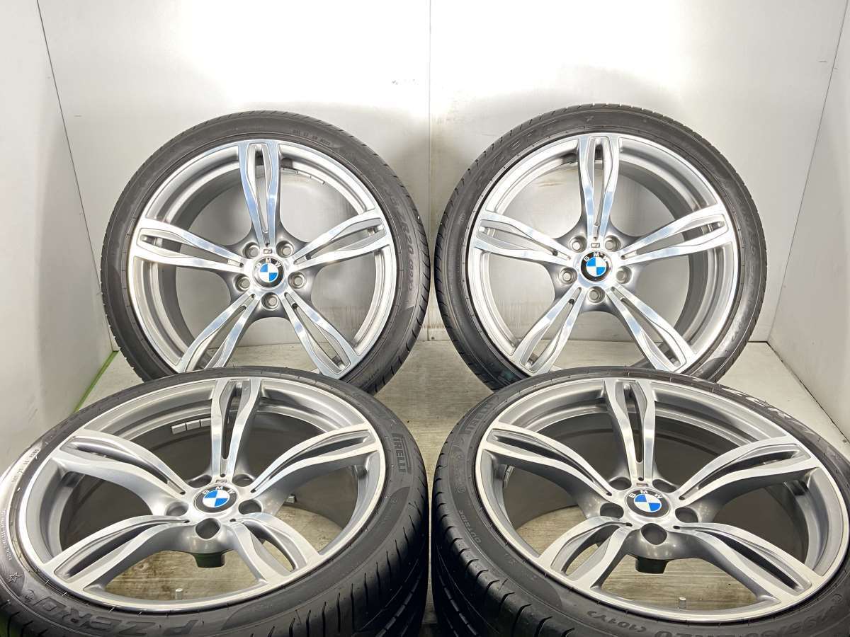 中古タイヤ サマータイヤ ホイールセット 4本セット 265/35R20 BMW純正 20x9.5 31 120-5穴 ピレリ P ZERO_画像1