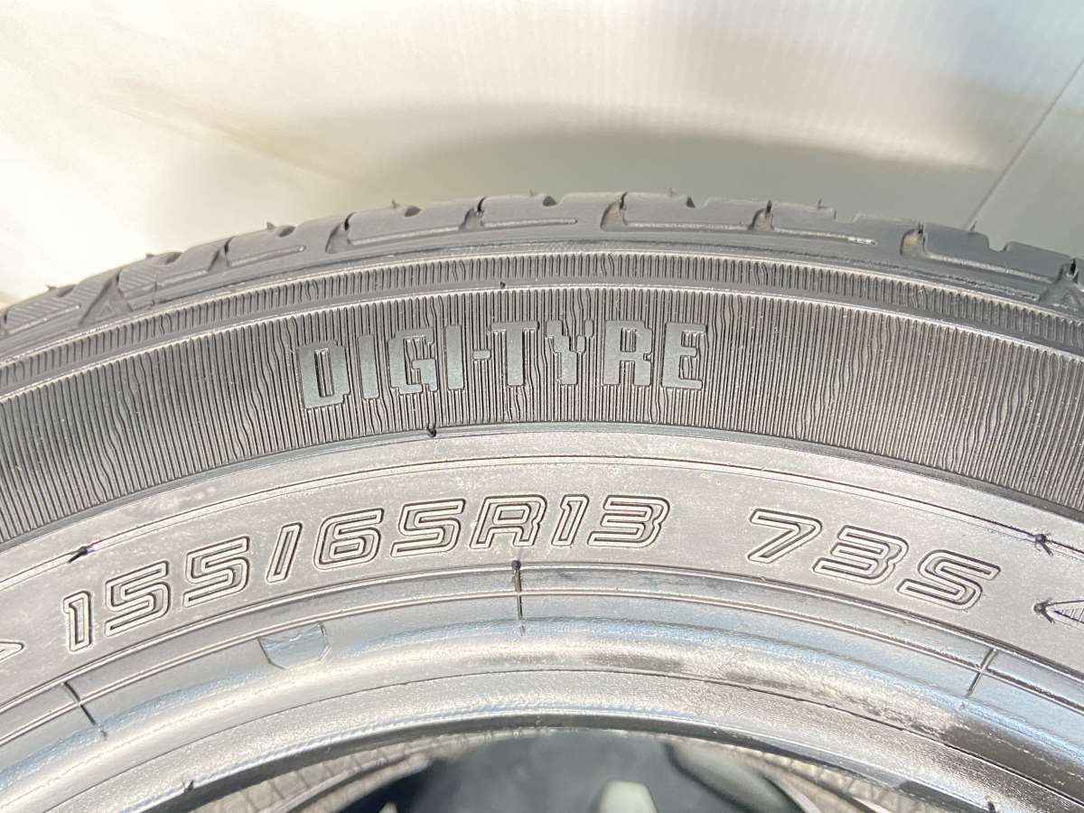 中古タイヤ サマータイヤ 4本セット 155/65R13 ダンロップ エナセーブ EC202_画像5