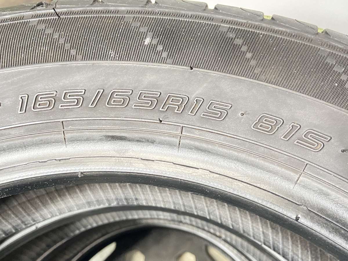 中古タイヤ サマータイヤ 4本セット 165/65R15 ダンロップ エナセーブ EC204_画像5