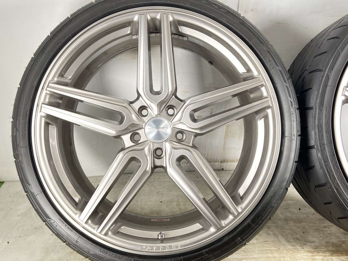 中古タイヤ サマータイヤ ホイールセット 4本セット 245/35R21 　 VOSSEN 21x9.0 44 114.3-5穴 　 ニットー NT555G2_画像4