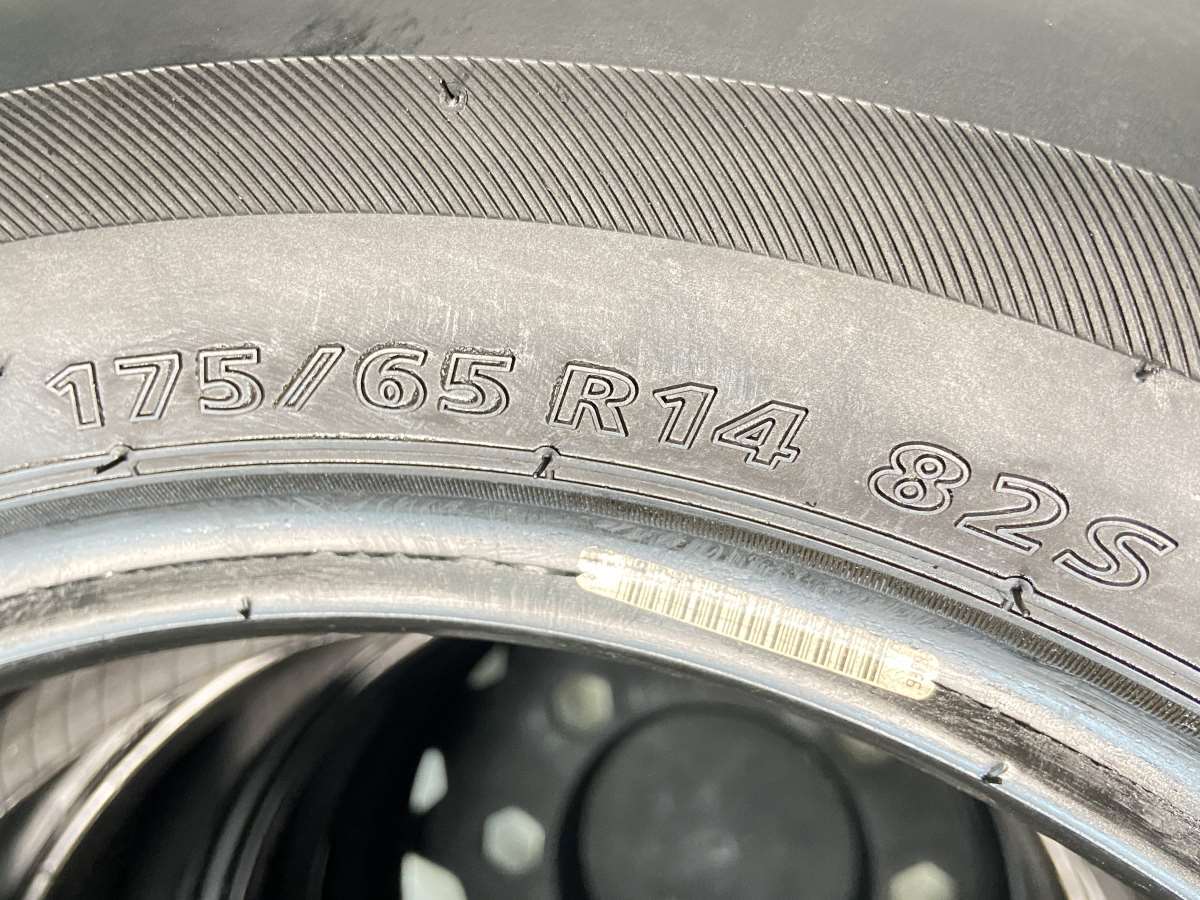 中古タイヤ サマータイヤ 4本セット 175/65R14 ブリヂストン ネクストリー_画像5