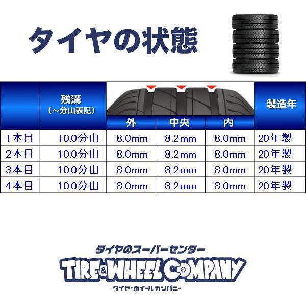 中古タイヤ スタッドレスタイヤ 4本セット 155/65R13 ヨコハマ アイスガード iG70_画像2