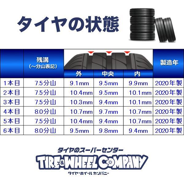 中古タイヤ スタッドレスタイヤ ホイールセット 6本セット 175/80R15 8PR101/99LT 日産純正 15x5.5 170-6穴 ヨコハマ アイスガード iG91_画像2