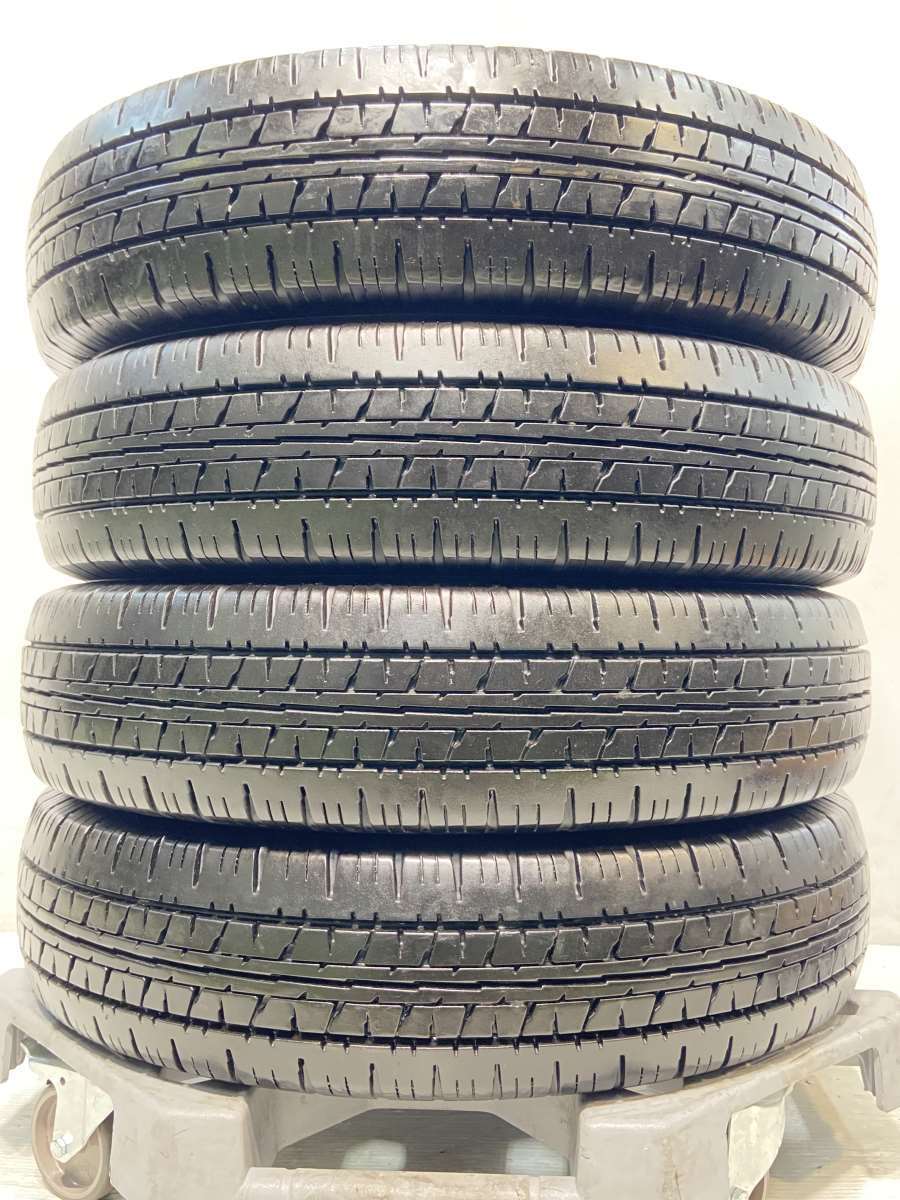 中古タイヤ サマータイヤ 4本セット 155/80R14 88/86LT ダンロップ エナセーブVAN01_画像1